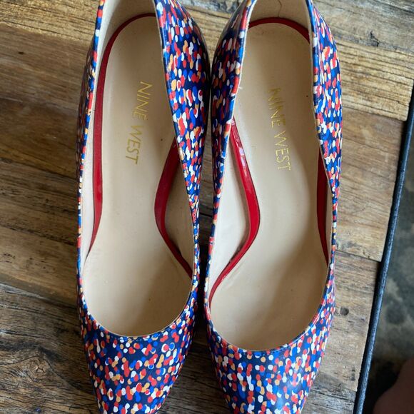 Nine West Multi-Color Heels - Picture 2 of 4